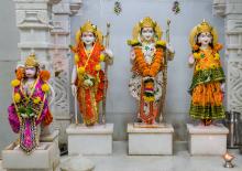 Sri Ram with Sita, Lakshman and Hanuman